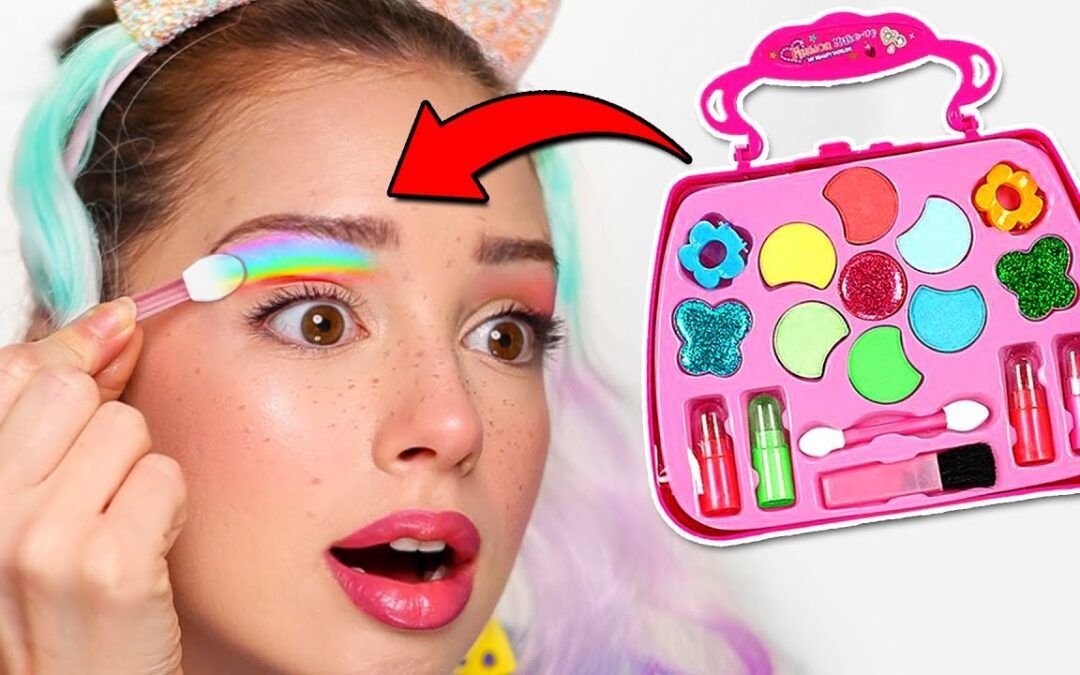 You Won't Believe What This KIDS MAKEUP Can Do!