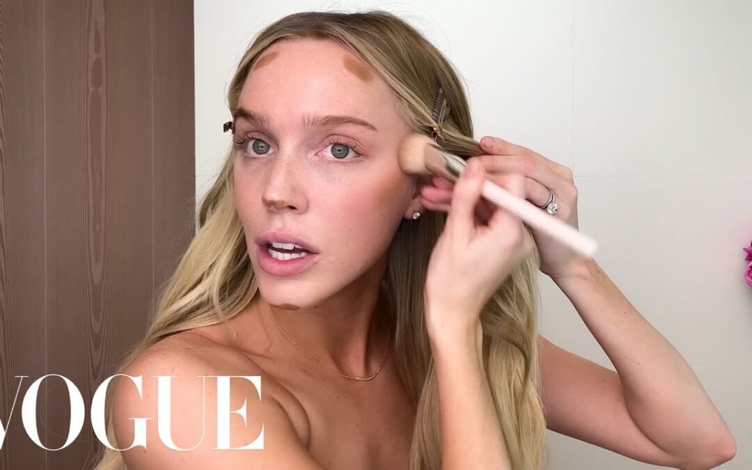 Alex Cooper's Wedding Makeup & Skincare Routine | Beauty Secrets | Vogue