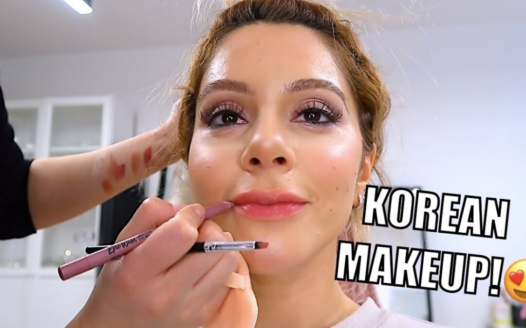 WHITE GIRL TRIES KOREAN MAKEUP