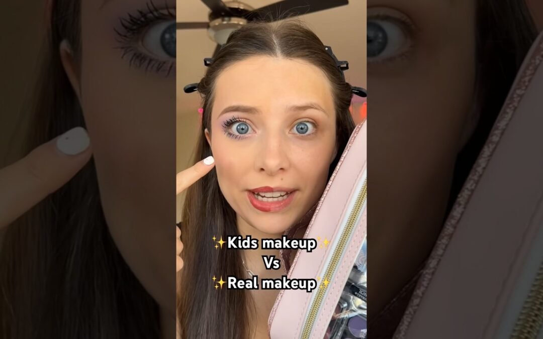 💄 KIDS MAKEUP VS REAL MAKEUP 💄