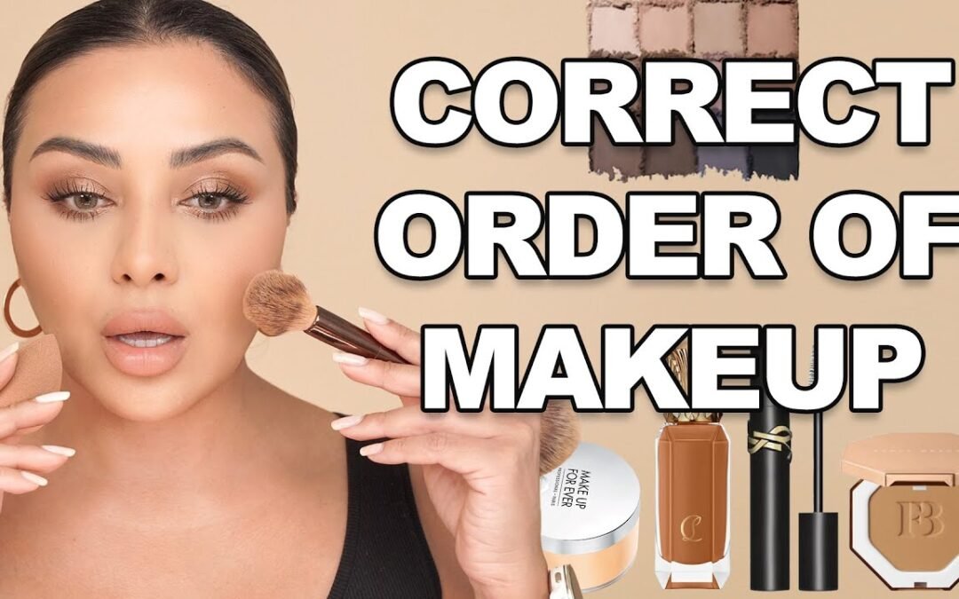 Correct Order Of Makeup Application For Beginners | Nina Ubhi