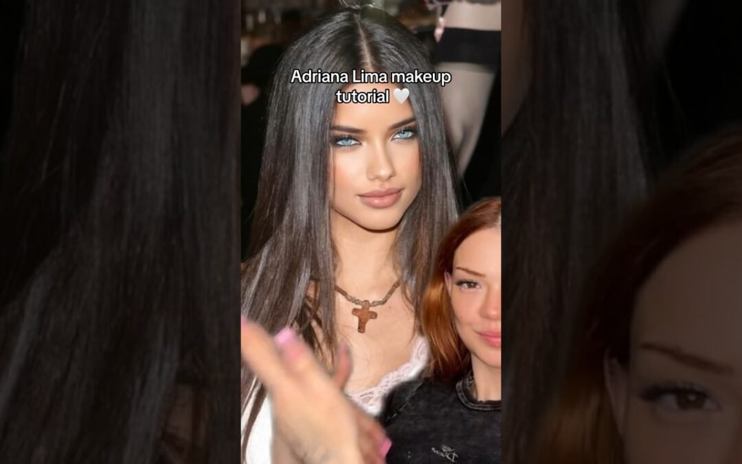 Adriana Lima makeup tutorial ✨