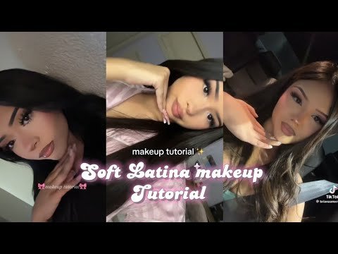 Soft Latina Makeup Tutorials🎀