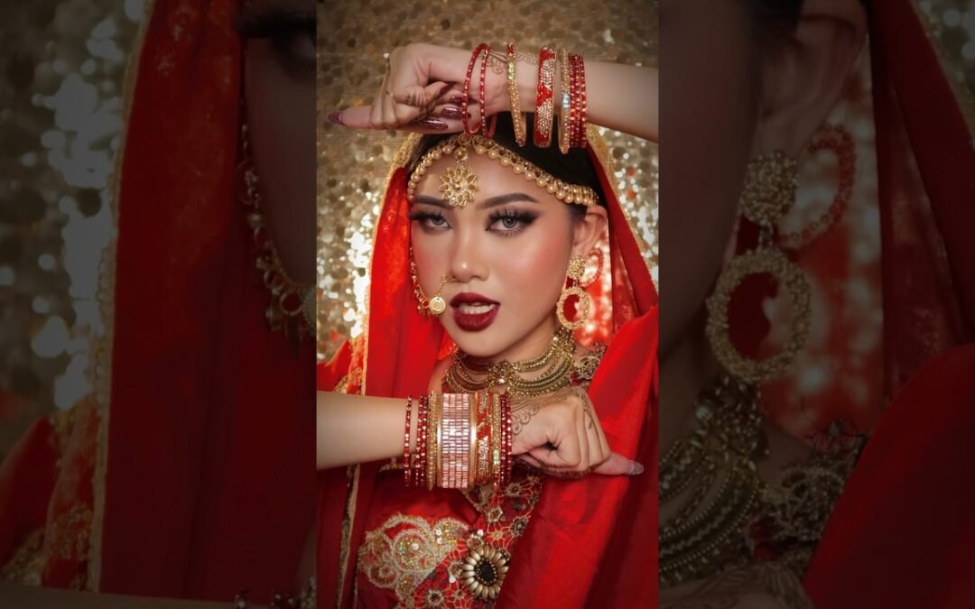 Indian Bride Makeup Trend #asokamakeup #indianmakeup #blingbabi