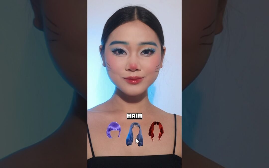 Makeup NPC is back 💙 it’s Doraemon! Which character should I do next? Ib : Nyane