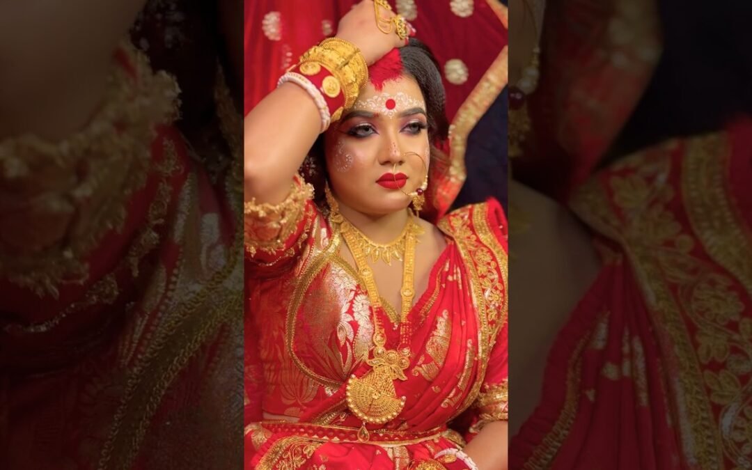 Bengali bridal makeup makeup,makeup tutorial,makeup video,makeup wala,makeup kit