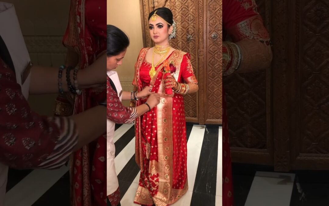 Bengali Bride in Making ❤️ #parulgargmakeup