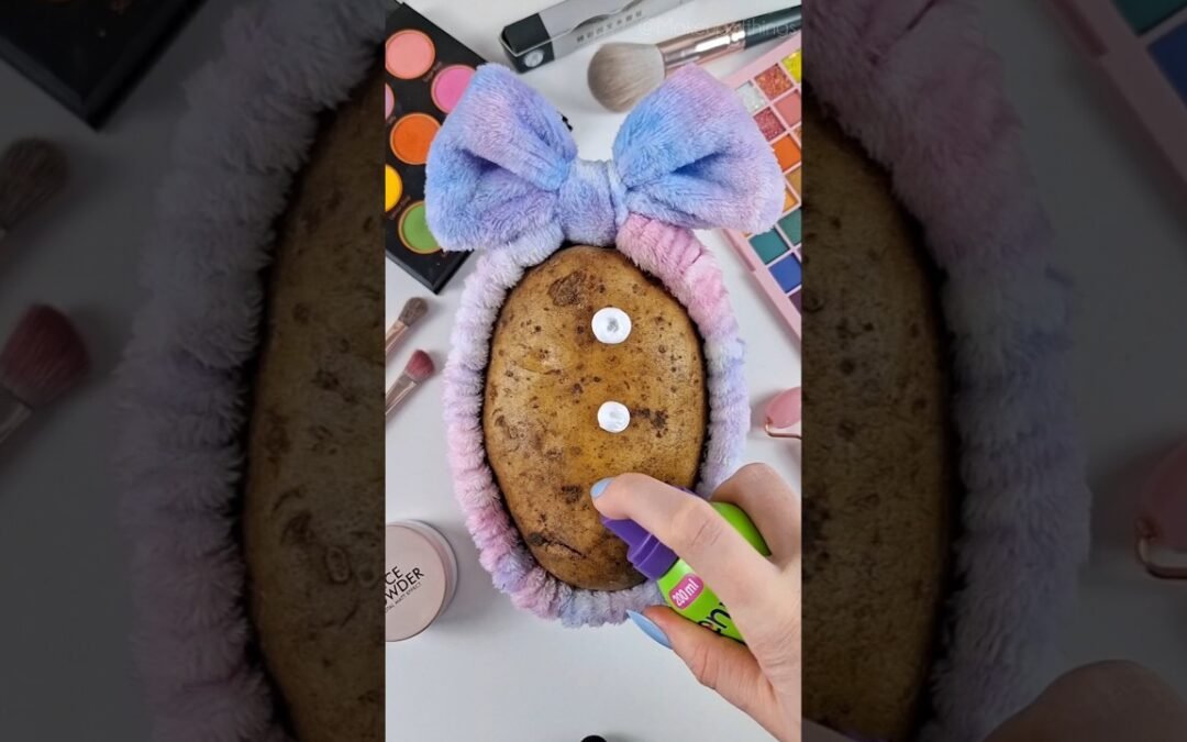 ASMR Let's get Potato ready for her wedding👰‍♀️ #shorts #asmrsleep