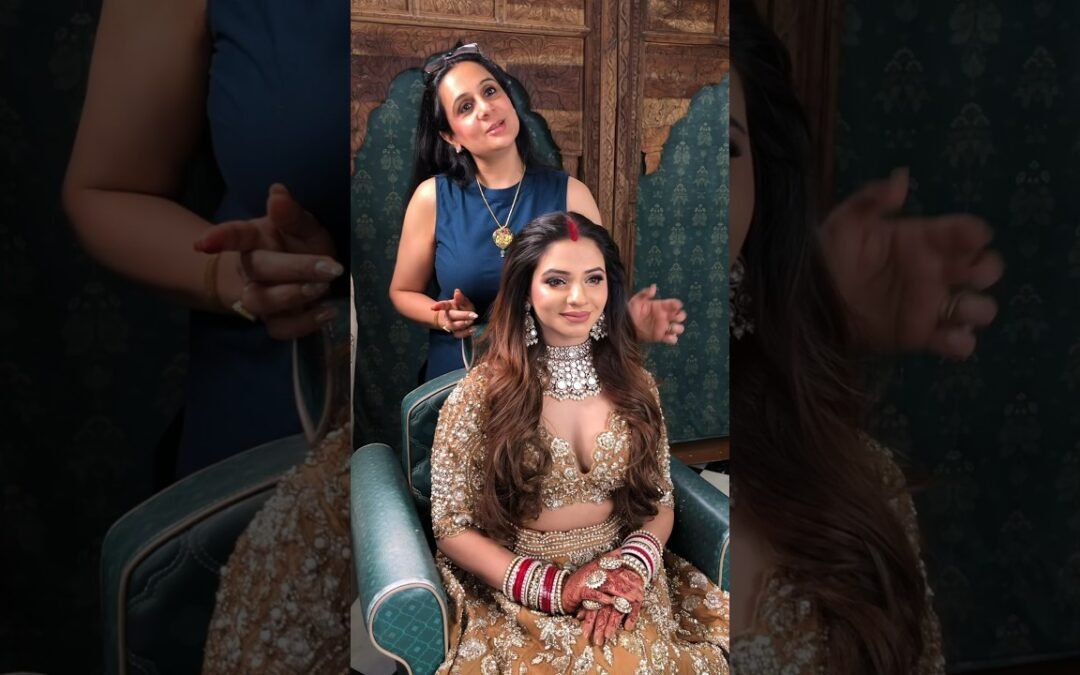 Intense Glittery Eyes for this Reception Look | Parul Garg ❤️