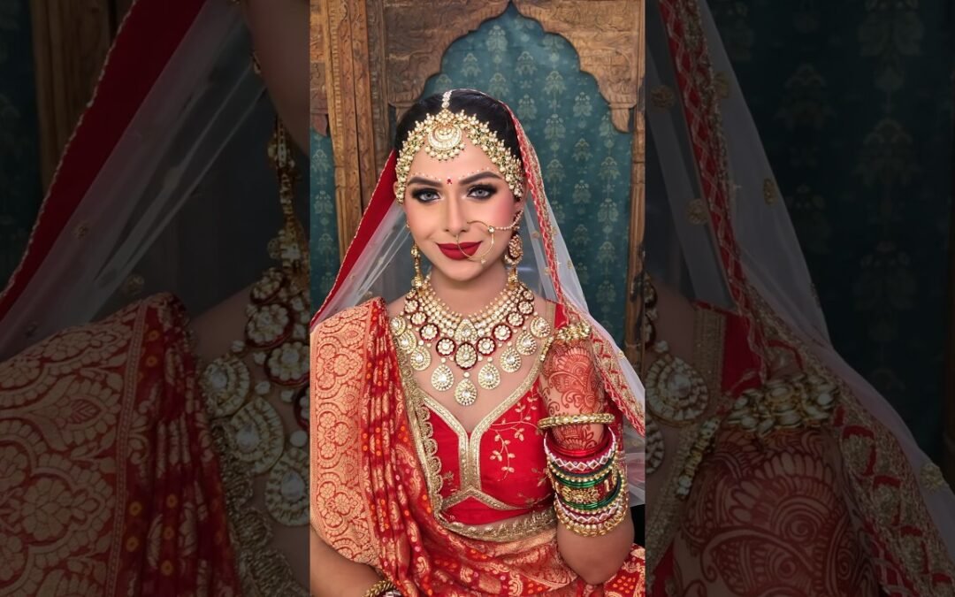 Gujarat inspired Bridal look ❤️ Makeup by Parul Garg
