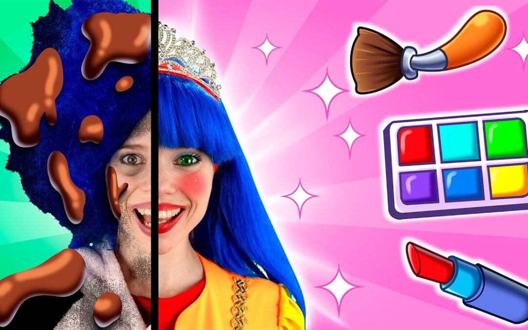 Princess Beauty Makeup Song 💄🎀👗 | Kids Songs and Nursery Rhymes | Dominoki