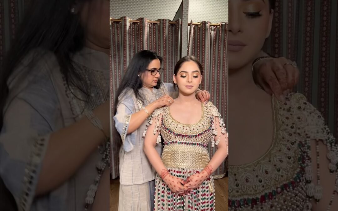 Royal look in making 💛 Parul Garg Makeup