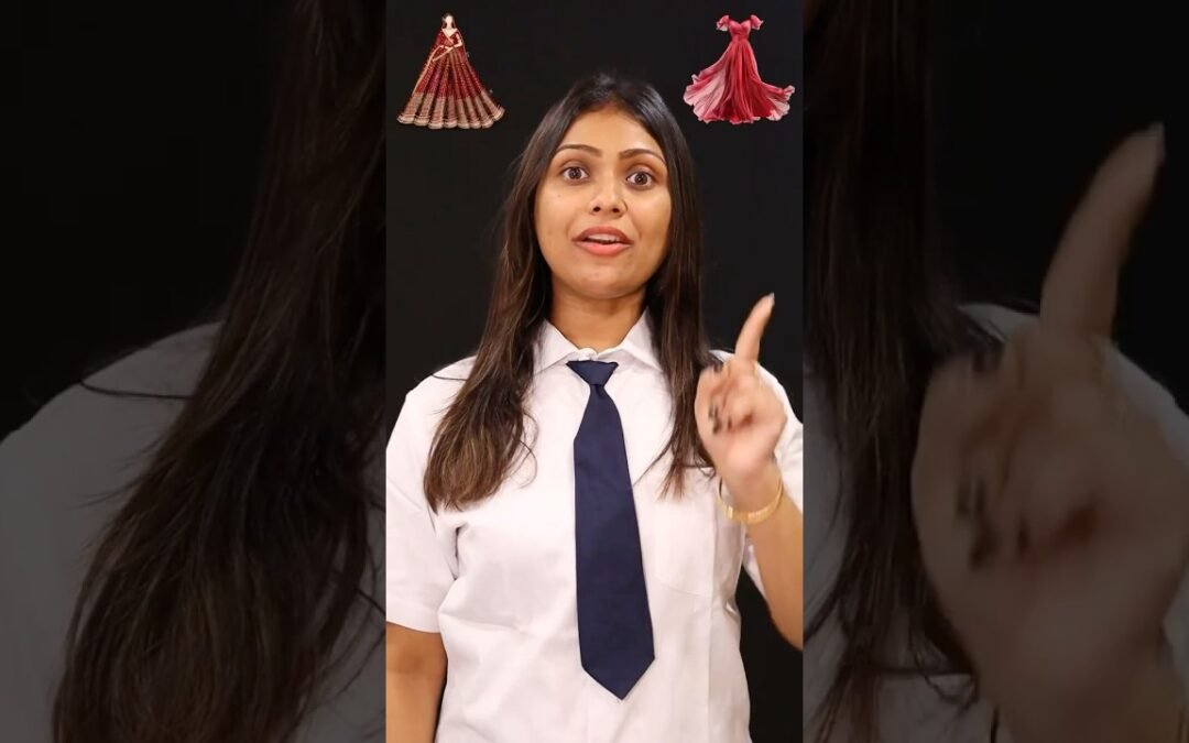 School Party Look চ্যালেঞ্জ | School Function Look Challenge | School Makeup Look | Bong Girl Monti