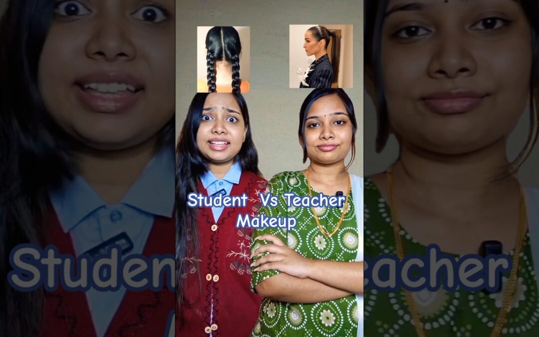 makeup challenge #shorts #telugu #teacher #student #funny #viralshorts #trendingshorts