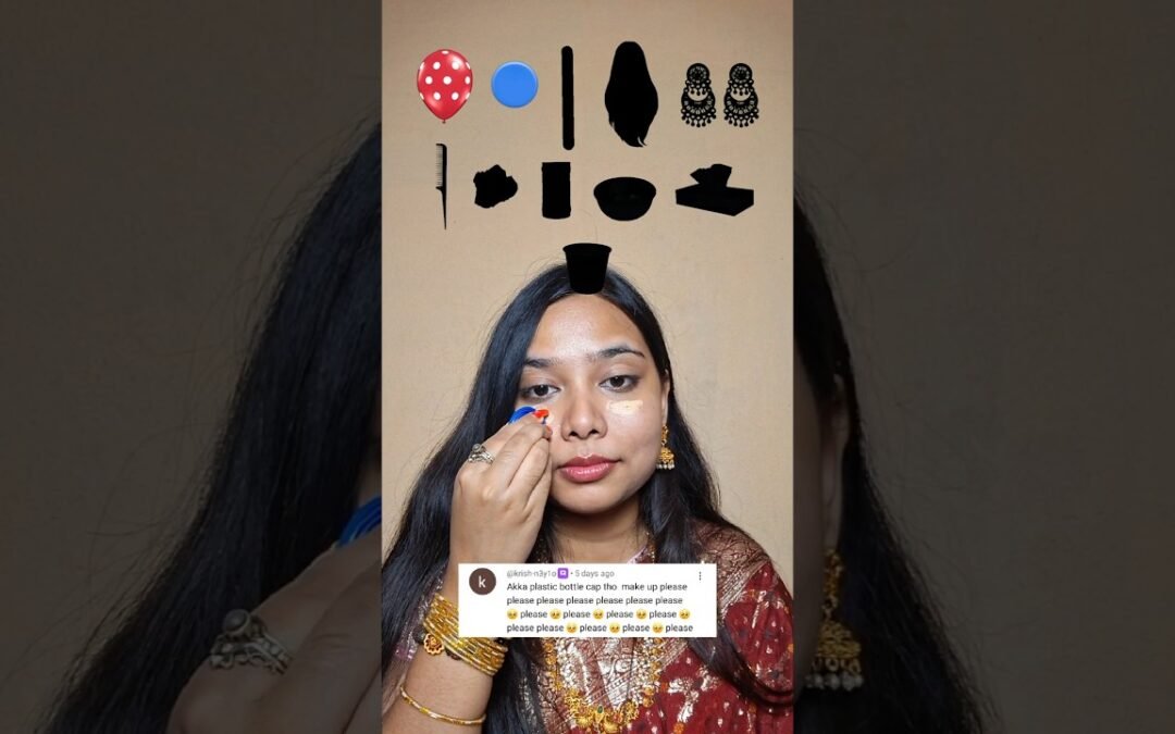 makeup challenge #shorts #telugu #makeupchallenge #funny #fun #viralshorts #trendingshorts