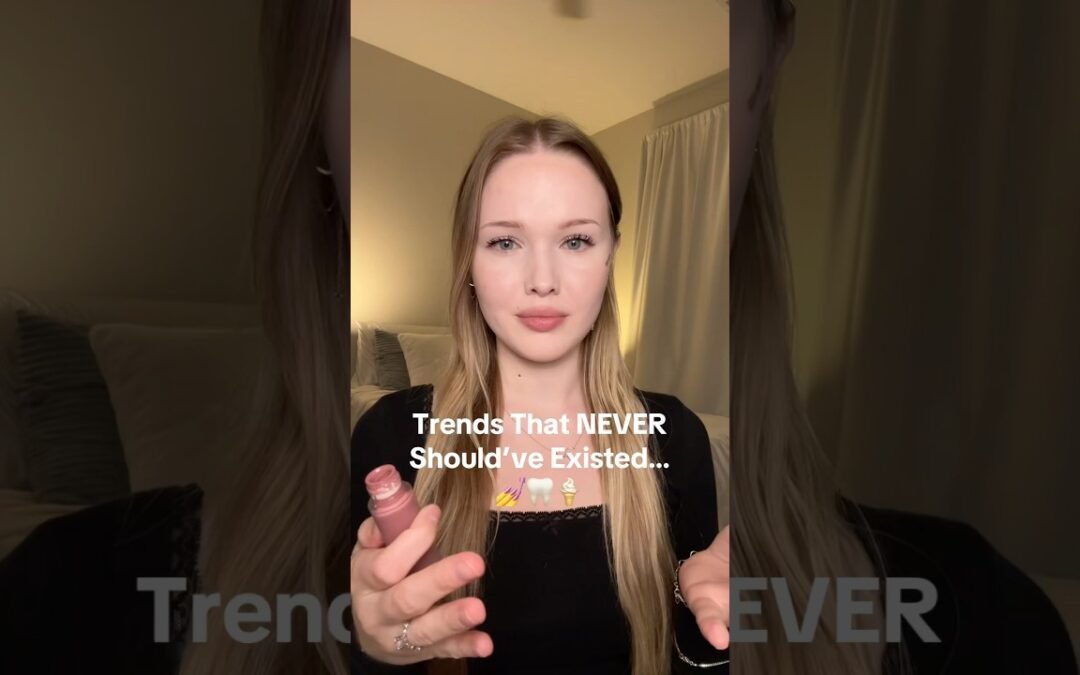 Trends That NEVER Should’ve Existed… 💅🦷🍦 #grwm #makeup #beauty #storytime #fyp #ootd #shorts
