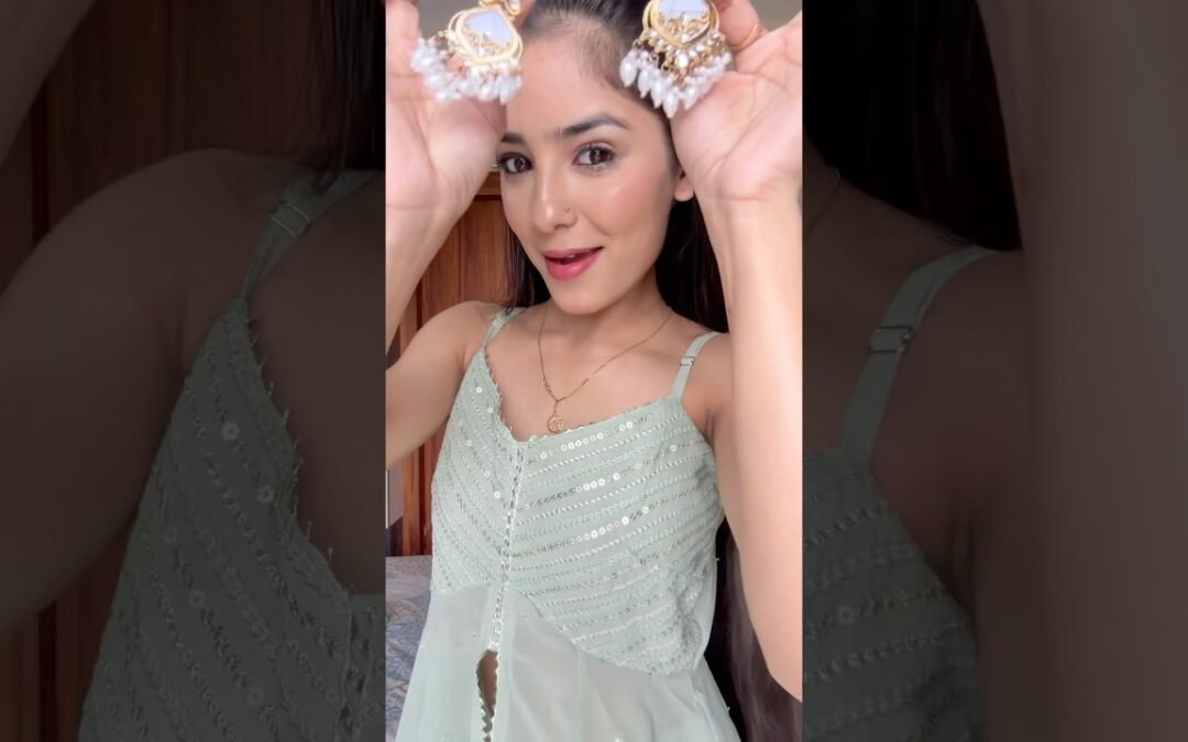 GRWM for Ganesh chaturthi😍 | Anju Mor | #trending #grwm #ytshorts #minivlog