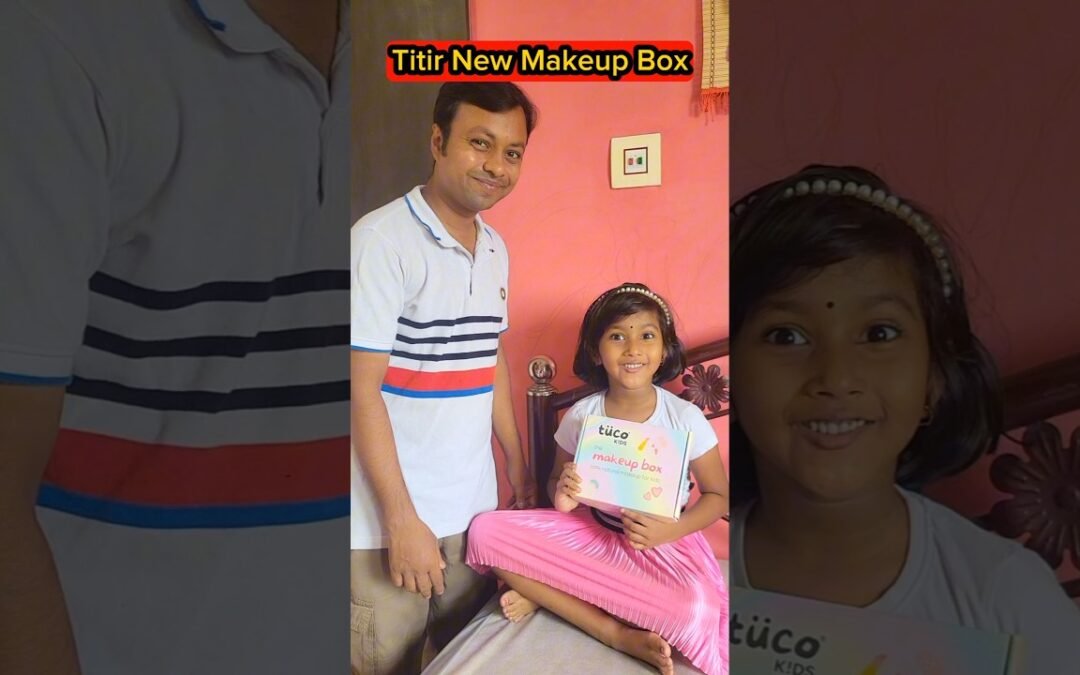 Titir🎨New Makeup💄Box🤣🤣 #shorts #funnyvideo #comedy #trishikarimpa