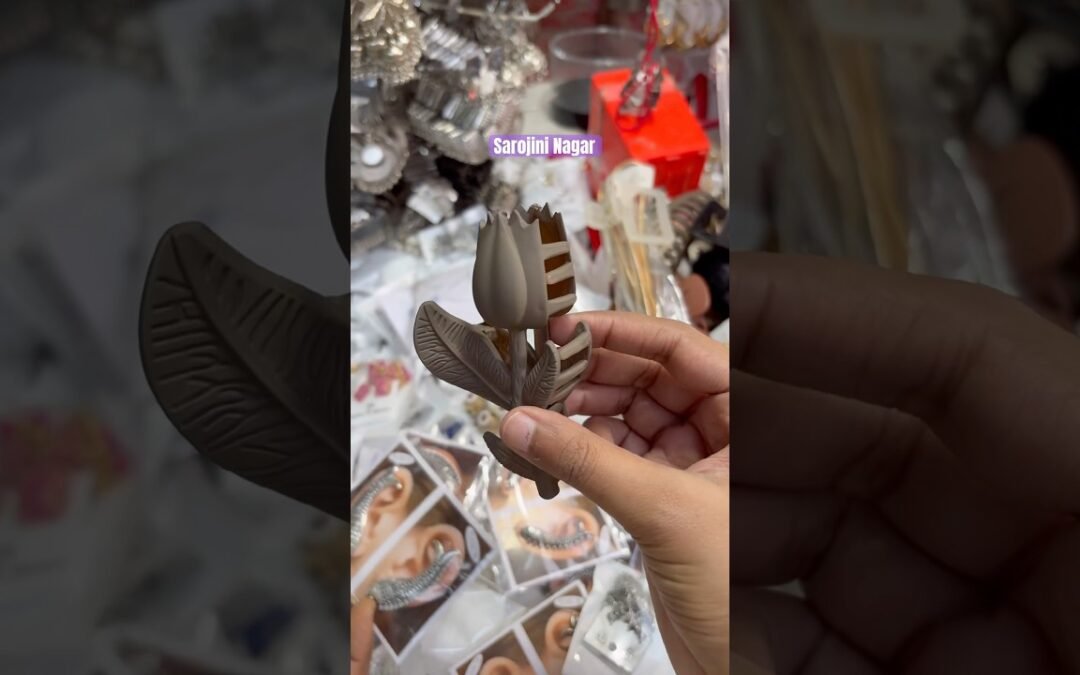 Sarojini Nagar || shopping #jewellery #bags #makeup