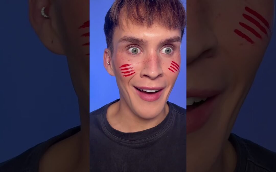 GAFFEL til halloween makeup!? 🎃 #makeup