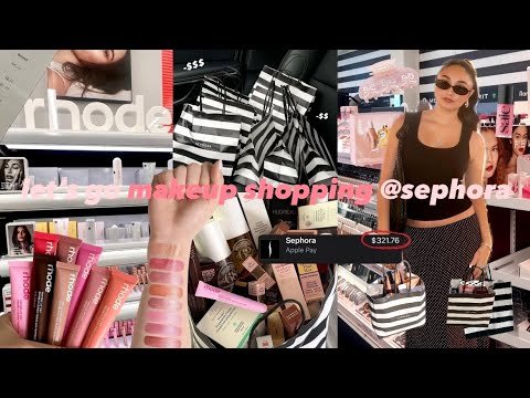 let’s go *no budget* makeup shopping at SEPHORA | makeup, selfcare, haircare, gift sets, + haul