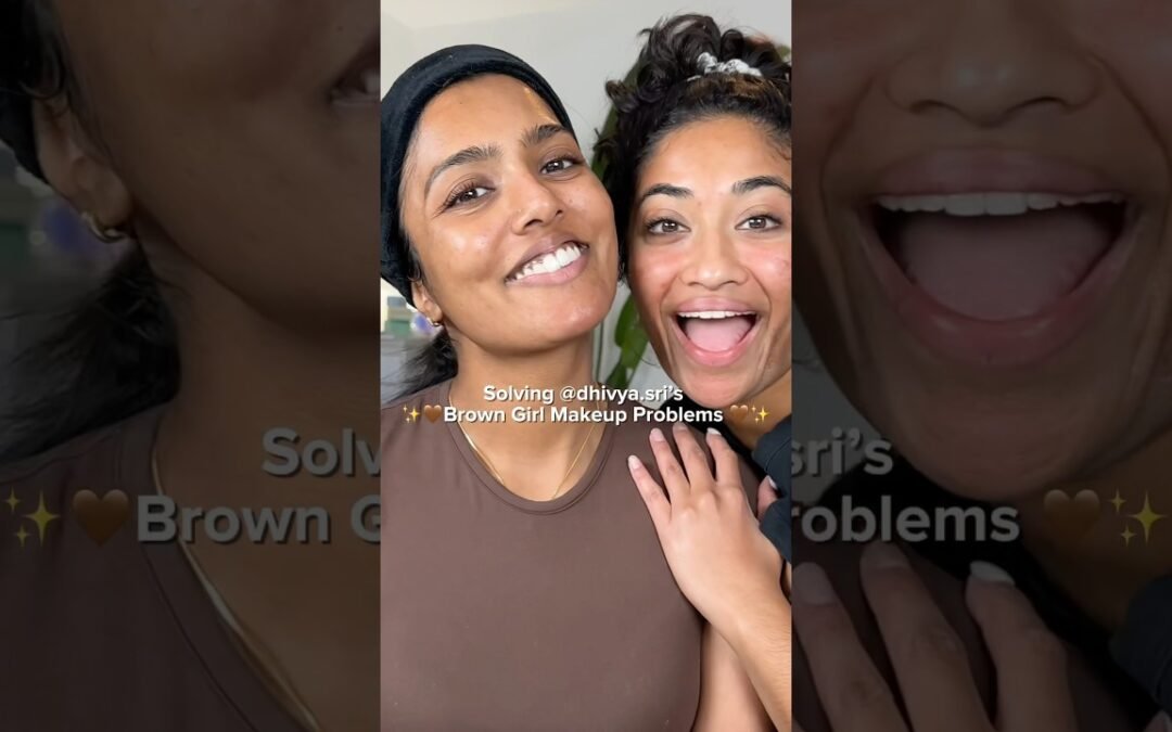 LETS SOLVE @Dhivyasrii’s brown girl makeup problems #browngirlmakeup
