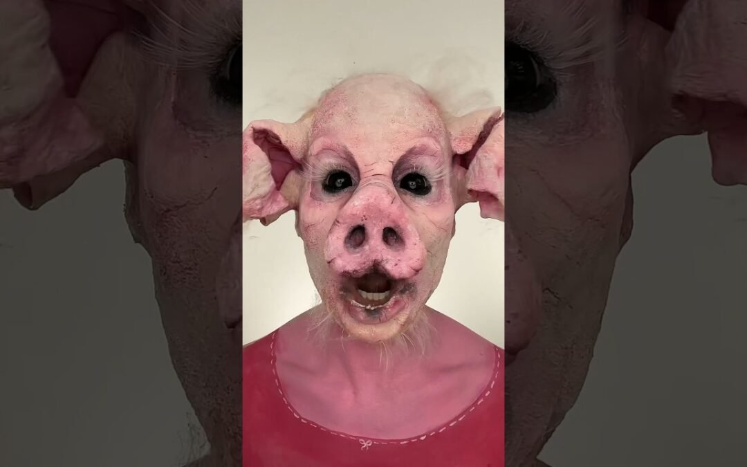 I’m PEPPA PIG 🐽inspired makeup!