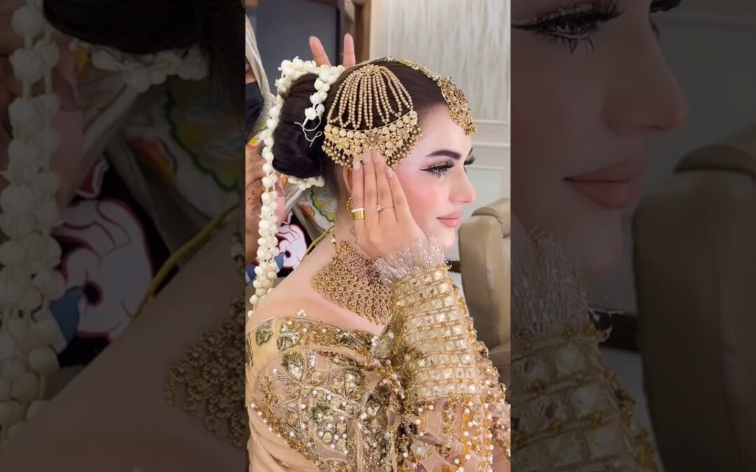 Nikkah bride 😍🩷 beautiful makeup 💄