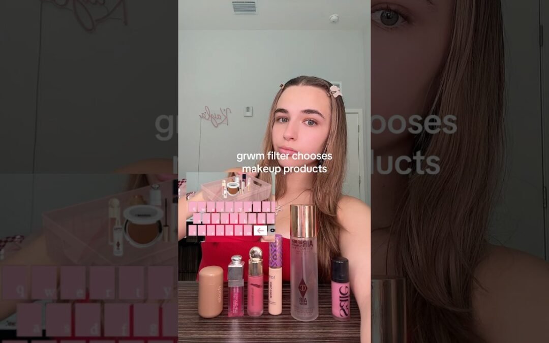 this filter did me DIRTY. #grwm #grwmshorts #grwms #grwmvideo #makeupfilter #makeup
