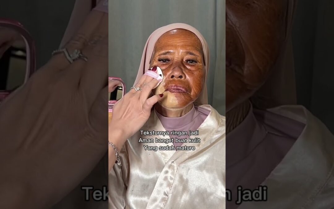 Tutorial Makeup Nenek Nenek Jadi 20 Tahun Lebih Muda