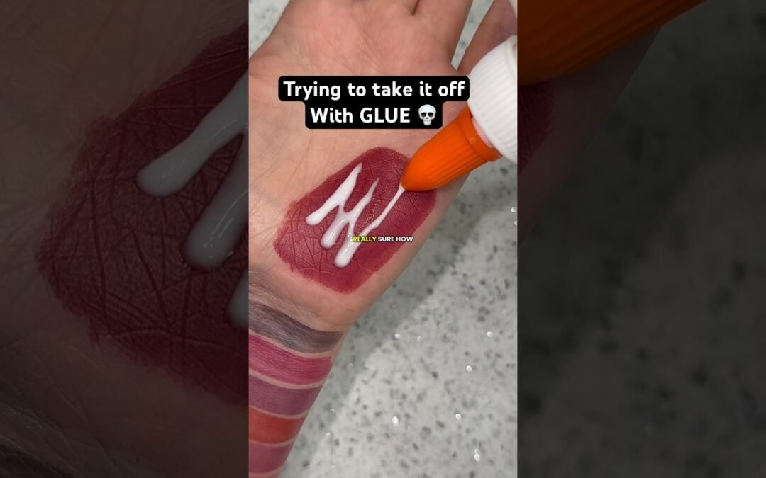 Not sure if its gonna work…💀 #makeup #liptint #lipstain #smallbusiness