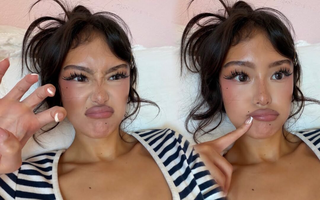 Doll glam makeup | katiexyi