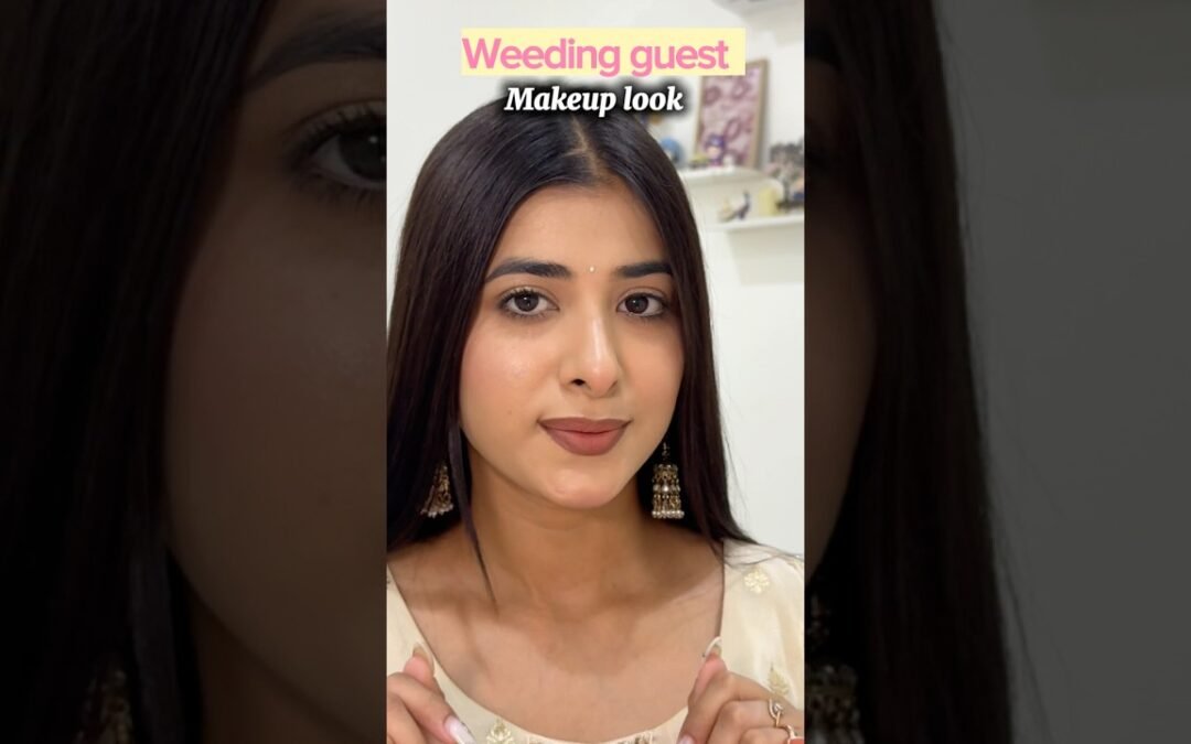 Easy Wedding Guest Makeup Tutorial✨#shorts