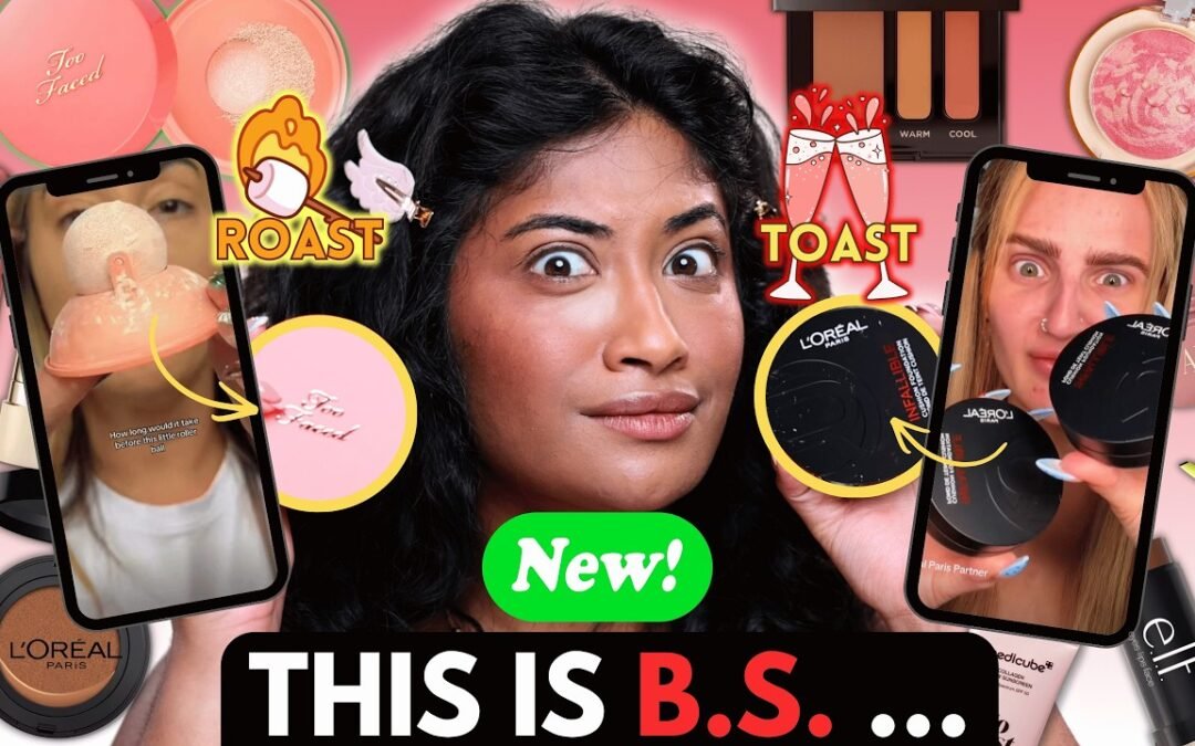 BRUTALLY HONEST Review Full Face of NEW OVERHYPED Makeup (Worst Round Yet 🥴) July’ 26 Roast or Toast