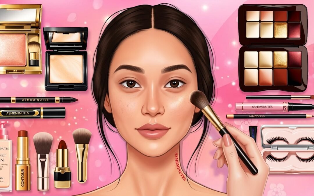 ASMR MAKEUP TRANSFORMATION Animation | Transformation from a Simple Girl to a LUXURY Girl 💎✨️