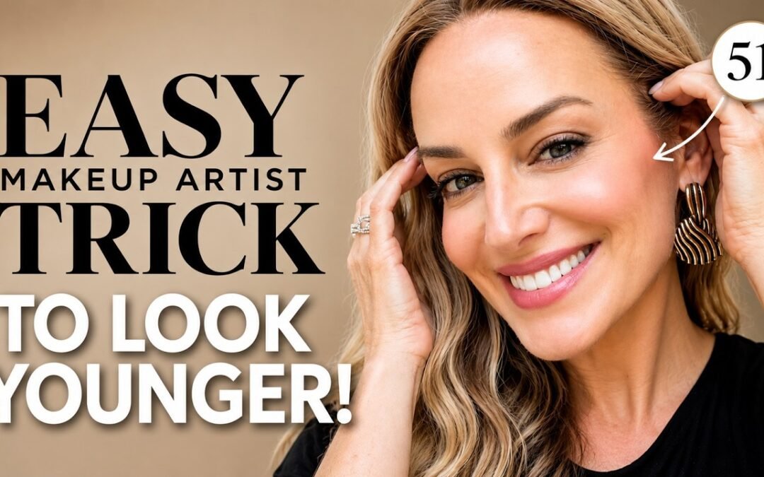 This One Minute Makeup Artist Hack Will Make You Look 10 YEARS YOUNGER (and hotter!)