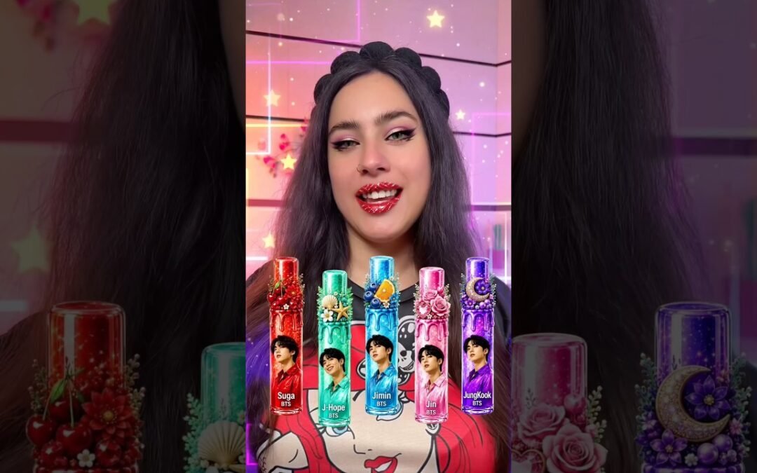 BTS Lipstick Color Check🤩🎤#challenge #lipstick #bts #btsarmy #beauty #makeup #shorts