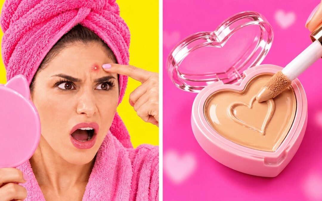 Lazy Girl Beauty Hacks: Quick Makeup and Hair Tricks for School Mornings! 🎀💡 by 123 GO! GOLD