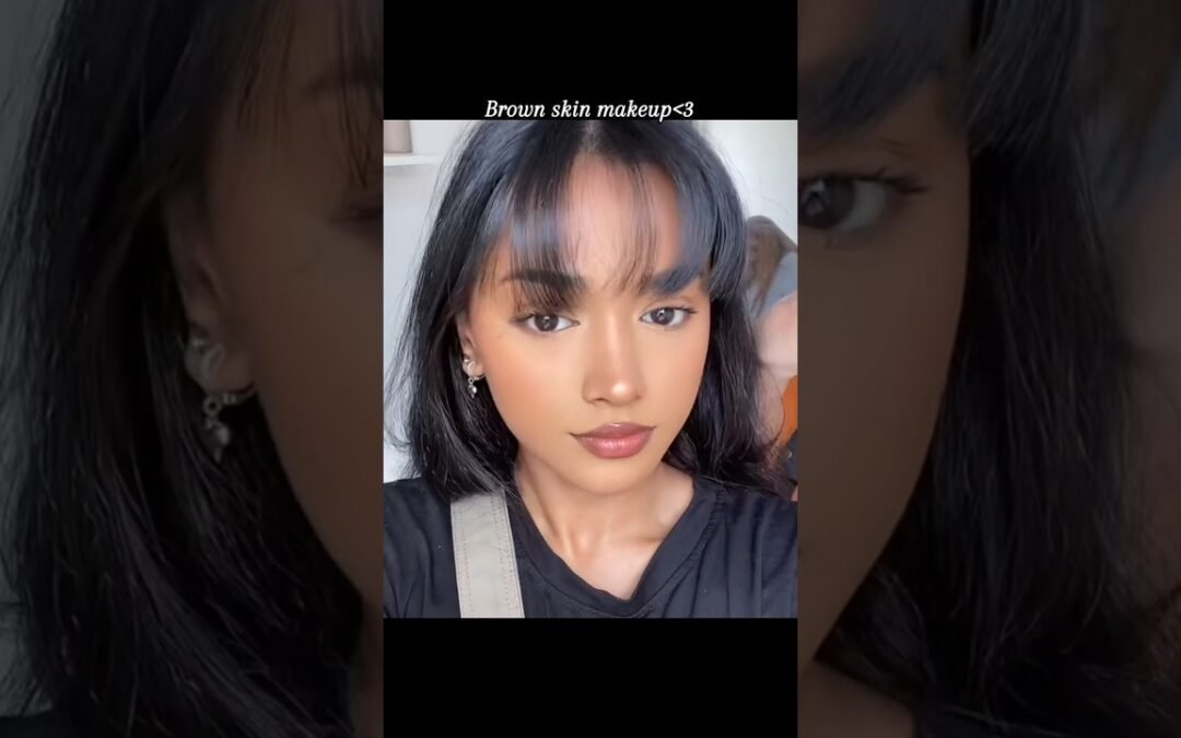 Brown Skin makeup 🤌🏻✨🛐 #viral #aesthetic #shorts #ytshorts #trending #fyp #dark #fypシ #makeup #yt